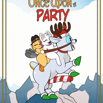 aki (luanctoons), paxton (luanctoons), silly (luanctoons) (christmas) created by luanctoons