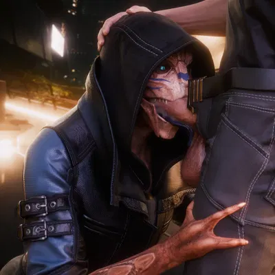 alesander arrietta, eliana corvalis (bioware, electronic arts) created by seurat