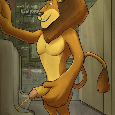 alex (madagascar) (dreamworks, madagascar (series)) created by dasoka