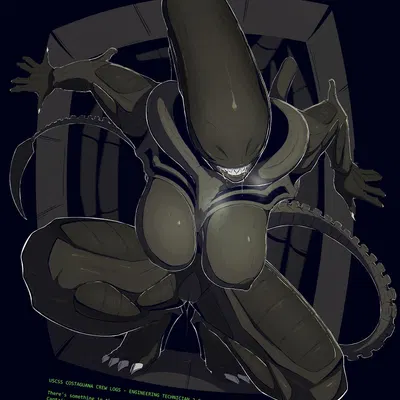 alien (franchise) created by travendraws