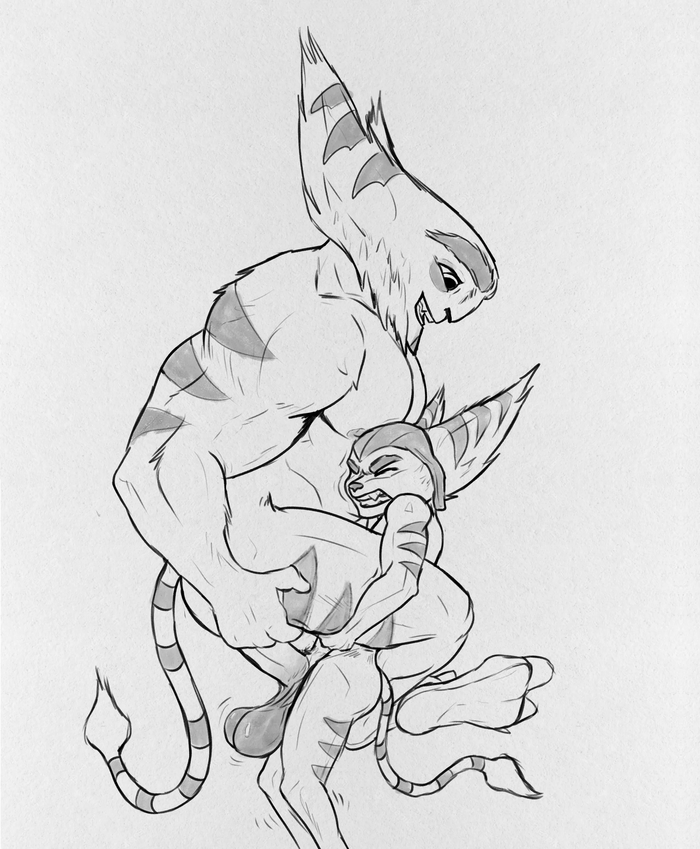 alister azimuth, ratchet (ratchet and clank) (ratchet and clank, sony corporation) created by tompi (artist)