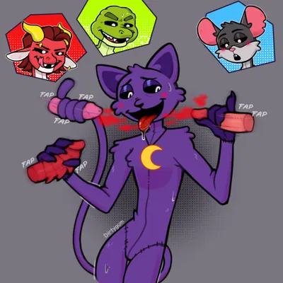 allister gator (poppy playtime), catnap (poppy playtime), simon smoke (poppy playtime) (mob entertainment, mythology) created by dirtygum