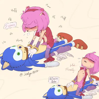 amy rose (sega, sonic boom) created by jeslyn0217