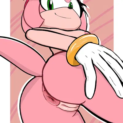 amy rose (sega, sonic the hedgehog (series)) created by bustymcnutty