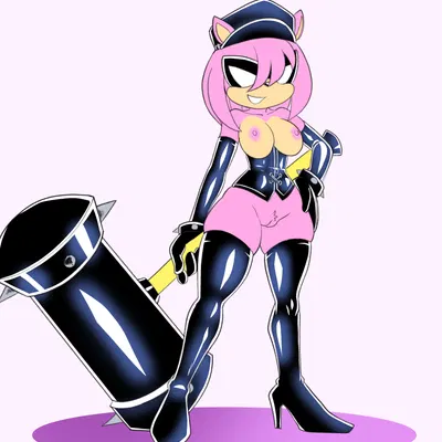 amy rose (sega, sonic the hedgehog (series)) created by fourssss