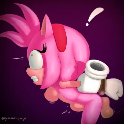 amy rose (sega, sonic the hedgehog (series)) created by greystwitpage (artist)