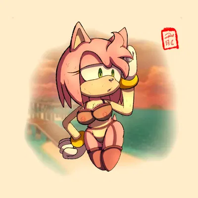 amy rose (sega, sonic the hedgehog (series)) created by shadowyroux