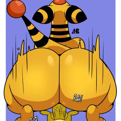 amy the ampharos (luanctoons), thor (luanctoons) (nintendo, pokemon) created by luanctoons