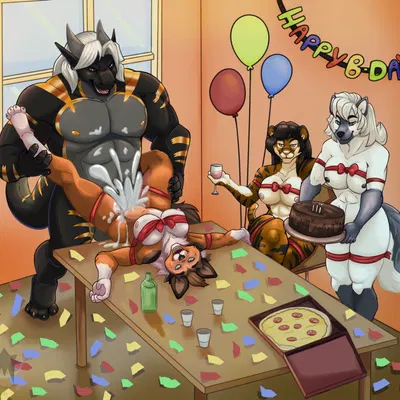 anastasia (grimsilverfire), louise (grimsilverfire), mr darkness (mythology) created by purpurakuu