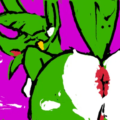 annie hole (annie and the mirror goat, april fools' day) created by catcouch