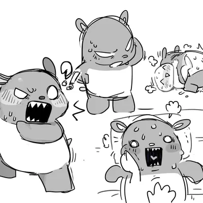 anon, baku (sanrio) (onegai my melody, sanrio)