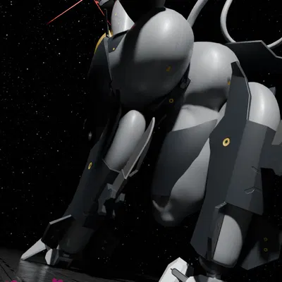 anon, blade wolf (konami, metal gear) created by omananimations