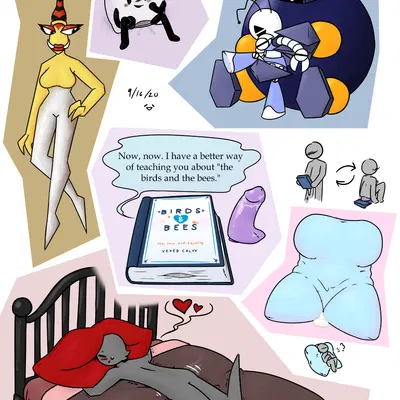 anon, exor, pillow (bfdi) (battle for dream island, mario bros) created by vexedcalyx