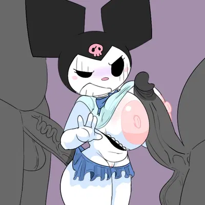 anon, kuromi (onegai my melody, sanrio) created by savagensfw