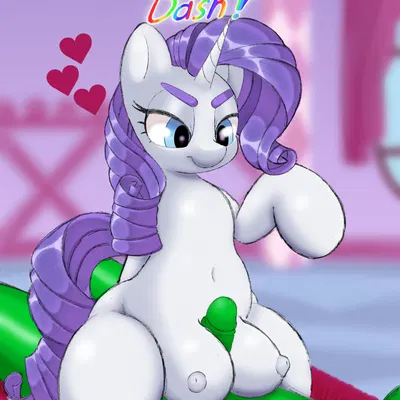 anon, rarity (mlp) (friendship is magic, hasbro) created by boneappleteeth