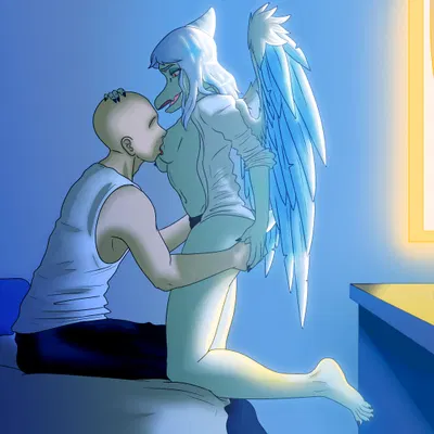 anon (snoot game), fang (gvh), metal gear raymba (cavemanon studios, goodbye volcano high) created by fuegosonic93