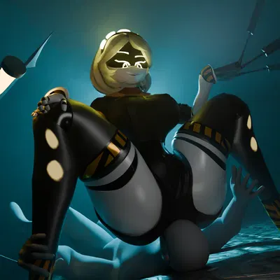 anon, v (murder drones) (glitch productions, murder drones) created by omananimations