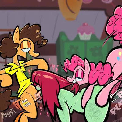 anonymous character, cheese sandwich (mlp), pinkie pie (mlp) (friendship is magic, hasbro) created by redditholesome