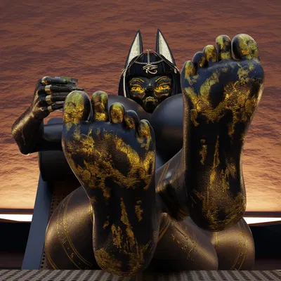 anubis, anubis (bom39) (egyptian mythology, middle eastern mythology) created by gian800