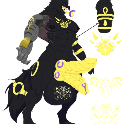 anubis, anubis rose (character) (egyptian mythology, middle eastern mythology) created by kafiro element