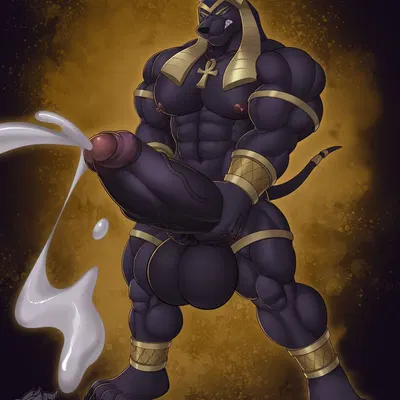 anubis (egyptian mythology, middle eastern mythology) created by vallhound