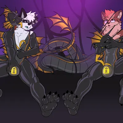 ao (xavier h0), chips savacha, foxah (mythology) created by voidlexus