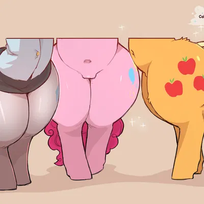 applejack (mlp), pinkie pie (mlp), rarity (mlp) (friendship is magic, hasbro) created by cold-blooded-twilight