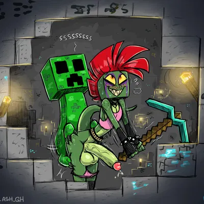 ash (g-h-) (microsoft, minecraft) created by ghastlygh