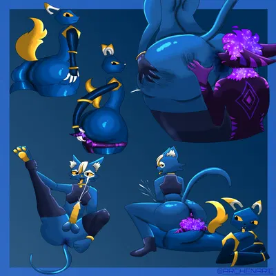 asterion (archenarie), esix, hexerade (e621) created by archenarie