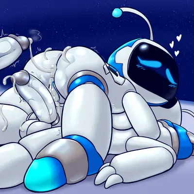 astro (astro bot) (astro bot (series)) created by felino