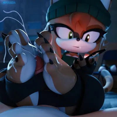 aurora (kinkykittysimp), fan character (sega, sonic the hedgehog (series)) created by nouvaera