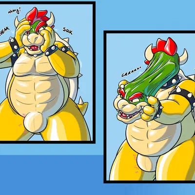 azimuth leightyx, bowser (mario bros, nintendo) created by reeseikena (artist)