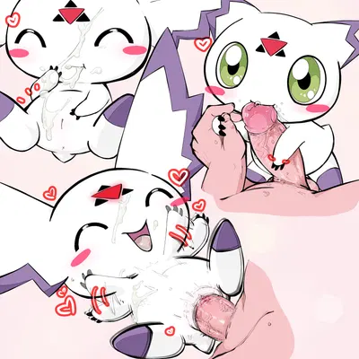 bandai namco, digimon created by aka leopard