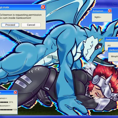 bandai namco, digimon created by joalmidon