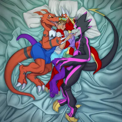 bandai namco, digimon created by kamechuu