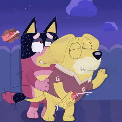 bandit heeler, pat (bluey) (bluey (series)) created by wildside 45