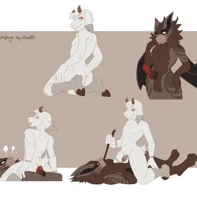 baphy (firecracker), maverick (firecracker) (capcom, monster hunter) created by zowoh