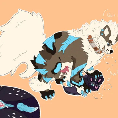 bean (marsbat), fan character, gaba neon (nintendo, pokemon) created by cynical draws