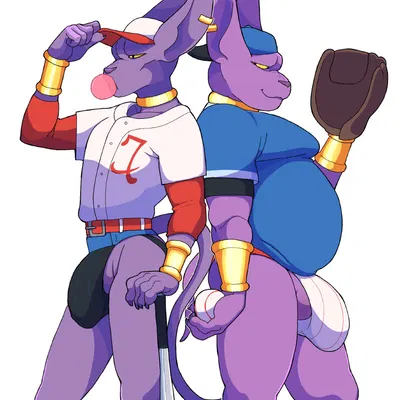 beerus, champa (dragon ball, dragon ball super) created by leviapanda