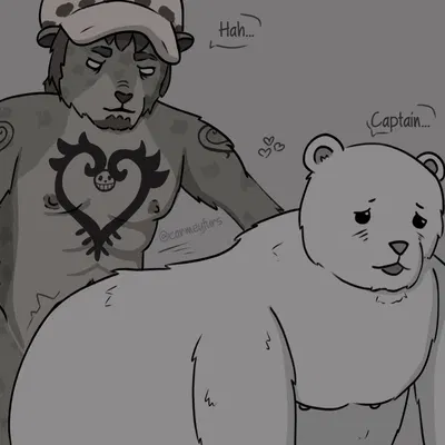 bepo (one piece), trafalgar law created by carmeyfurs