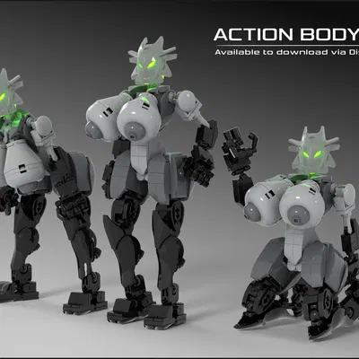 bionicle, hero factory created by thiccbrick