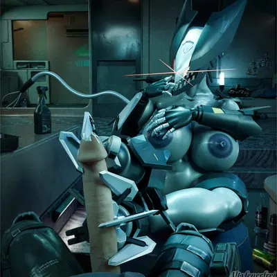 blade wolf (konami, metal gear) created by altxfeuerfrei