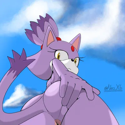 blaze the cat (sega, sonic the hedgehog (series)) created by neo x6