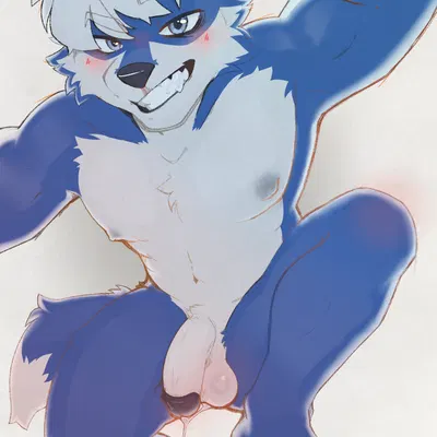 bluu foxx created by sleepykai