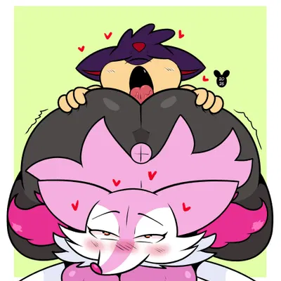 bonnie (luanctoons), quill (luanctoons) (nintendo, pokemon) created by luanctoons