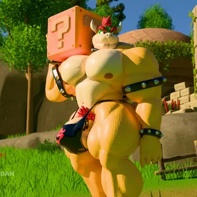 bowser (mario bros, nintendo) created by codans