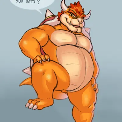 bowser (mario bros, nintendo) created by kahlu