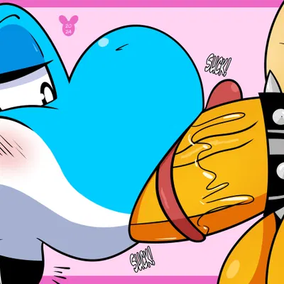 bowser (mario bros, nintendo) created by luanctoons