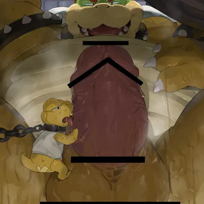 bowser (mario bros, nintendo) created by moo2