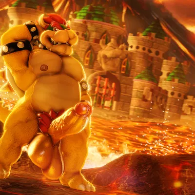 bowser (mario bros, nintendo) created by moonwulf